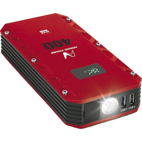 GYS – Boosteur de batterie lithium 400 – 3 Ah, 45 Wh – Pour véhicule 12V – Technologie avancée pour démarrage rapide (1/8)
