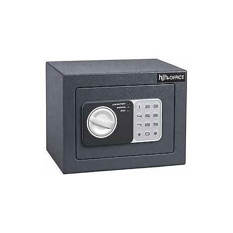 [GEBRAUCHT] B-Ware hjh OFFICE Tresor Safe Compact Mini Elektronischer Safe mit PIN-Code anthrazit (1/2)