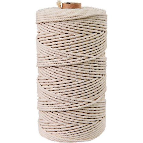1 corde en coton pour la confection de tapisseries (1/3)