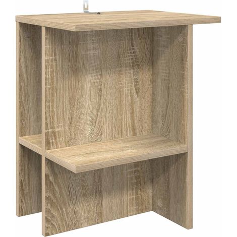 Coffee Table Sonoma Oak 40 x 30 x 49 cm Engineered Wood vidaXL