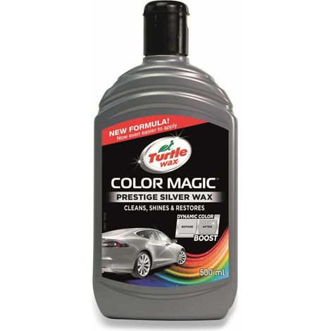 Turtle Wax Prestige Silver 500ml Triple Action Car Polish - Entfernt Kratzer und Flämin beim Bau eines tiefen Glanzes - Starten Sie Ihre Autos, die Arbeiten für einen langlebigen Schutz Silber wiederh (1/2)