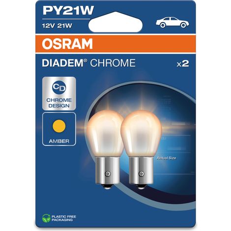Osram Automotive 4062172394857 Lampadina standard Diadem PY21W 21 W 12 V (1/2)