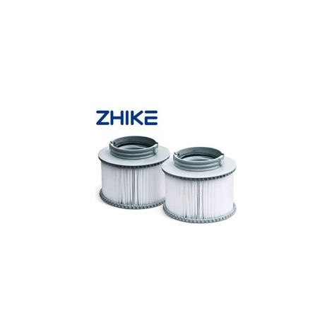 2pcs Pack de Deux filtres pour Spa Cartouches filtrantes de Remplacement pour Jacuzzi Gonflable mspa