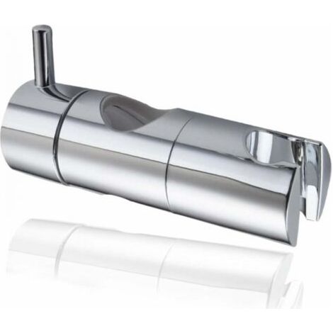 (22 mm, silber) Duschkopfhalterung, Saugnapf-Handbrausehaken, Duschkopf-Wandhalterung, austauschbarer universeller Duschgleiter (1/4)