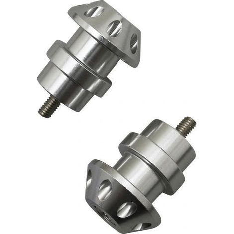 Paar Schwingendiabolos avocado silber m6 pas 1.00 neu für (1/2)