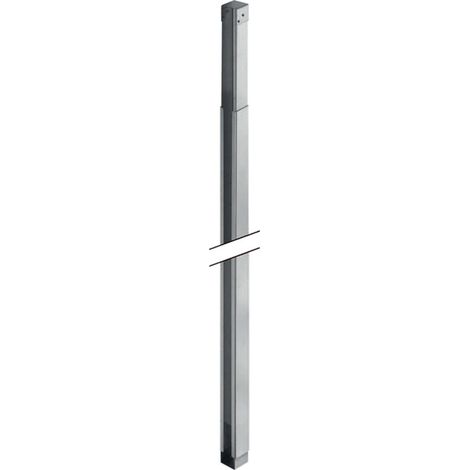 Geberit – Bâti-support WC 111826001 – Pour cloison sèche – Hauteur réglable 220 cm – Acier – Équerres de fixation incluses