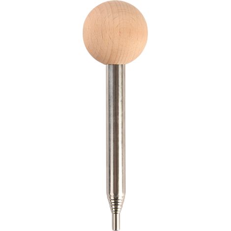 Bouffadou telescopique environ 80cm manche en forme de boule en bois, facile à utiliser (1/2)