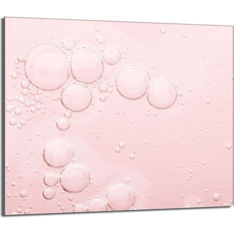 Protector de cristal para encimera 60x52 Rosa (1/5)