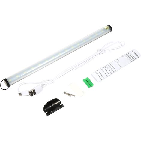 Night Light - 15 LED - Touch Switch - USB Rechargeable - Adjustable Brightness - For Cabinets Wardrobes Drawers - 1 Piece (1/5)
