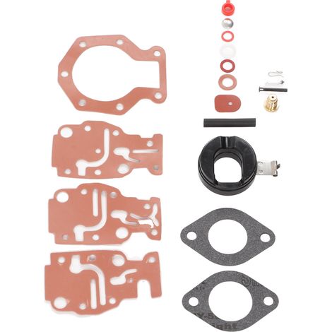 19-teiliger Vergaser-Reparatursatz 439073 0439073 431897, kompatibel mit Johnson Evinrude HP Motoren. (1/5)