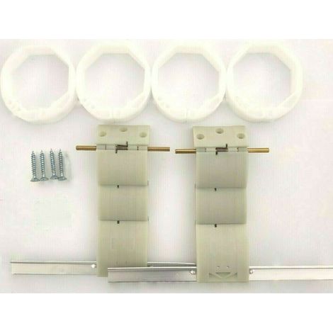 Blocchi di Sicurezza Antisollevamento Tapparelle Rullo 70 mm Coppia in Kit