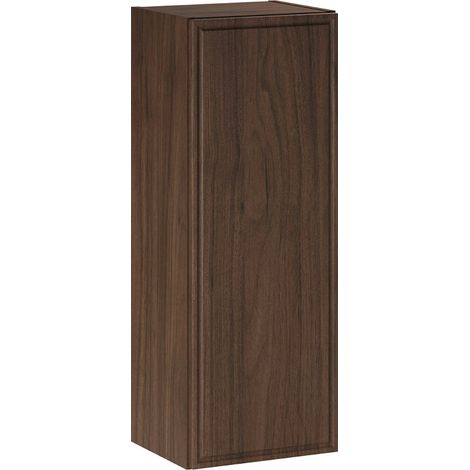 Media columna de 1 puerta Elias Madera oscura (1/4)
