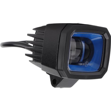 Phare LED Bleu Haute Intensité 6000K pour Chariot Élévateur 12V en Alliage Aluminium (1/5)