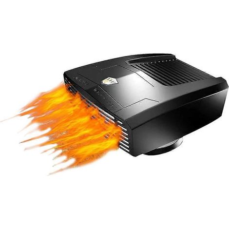 Autoheizung, 12 V 180 W tragbarer Heizlüfter (schwarz) (1/5)