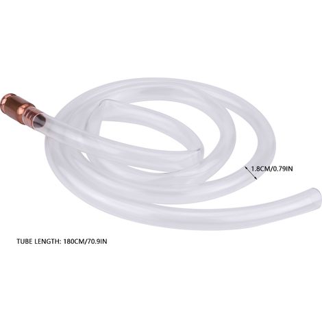 Tuyau de siphon pour pompe à huile automatique à usage général, tuyau de 180 cm (1/5)