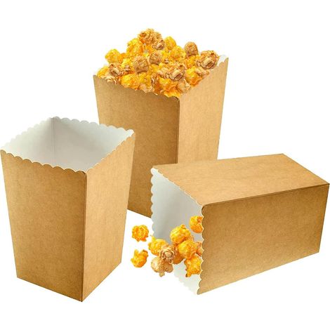 Geburtstags-Popcornbox, 30 Stück Popcorn, Popcorntüte für Partysnacks und Geschenke (1/5)