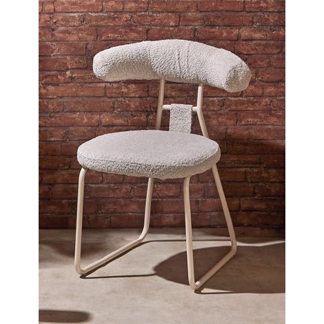 Kirk Stuhl Soft Beige Terry 58x58x76 cm (1/5)