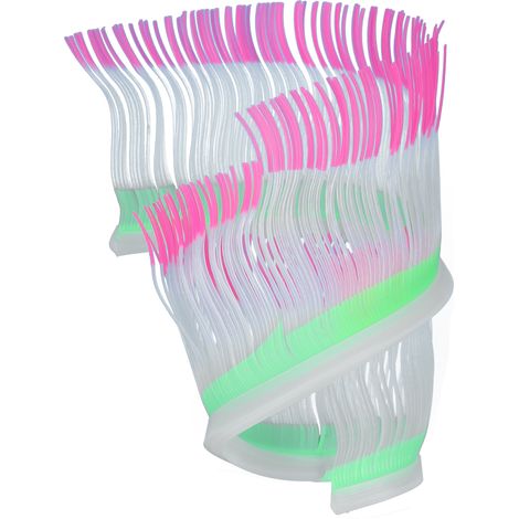 Décorations d'aquarium : anémone de mer, plante artificielle lumineuse en silicone, rose (1/5)