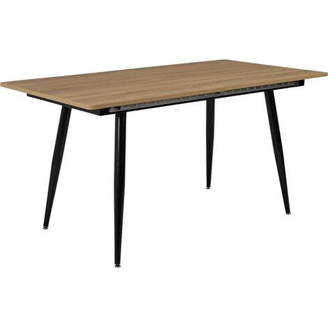 Table à Manger Extensible "Loka" 150-200cm Marron (1/5)