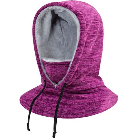 Masque intégral (balaclava) en laine épaisse pour l’hiver, imperméable et thermique pour hommes et femmes, sports de plein air, alpinisme, ski (1/5)