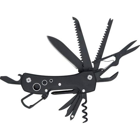 Outil multifonction, couteau de poche avec verrou de sécurité et étui en nylon