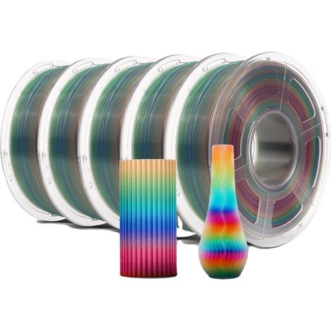 Filamento PLA, diametro 1,75 mm, materiale ecologico (1/2)
