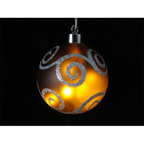 Bola cristal luz LED circulos