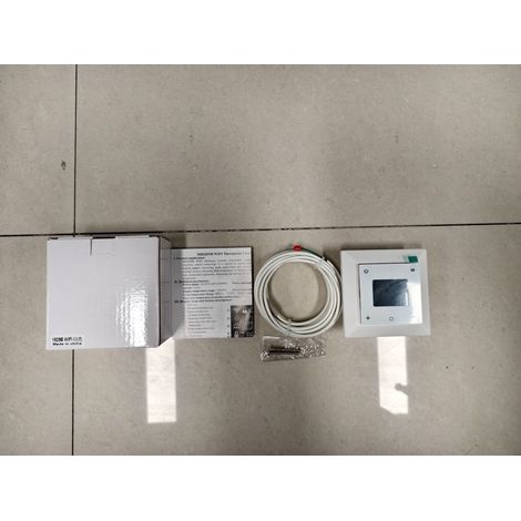 Thermostat d'ambiance intelligent Contrôle par application WiFi Chauffage programmable Détachable Manuel, automatique, mode vacances, protection de sécurité multiple Facile à installer (1/5)