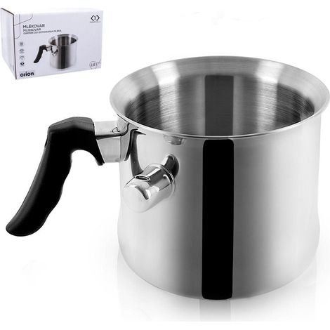 Olla de leche de acero inoxidable de 1,5 l (1/5)