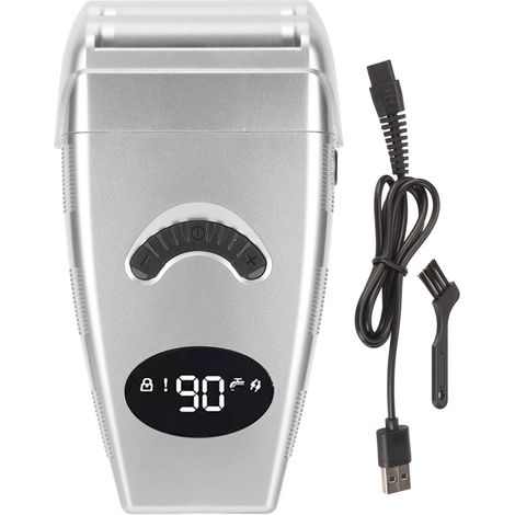 Tondeuse à cheveux électrique sans fil, lame flottante, étanche, usage humide/sec, écran LED, tondeuse barbe hypoallergénique rechargeable (1/5)