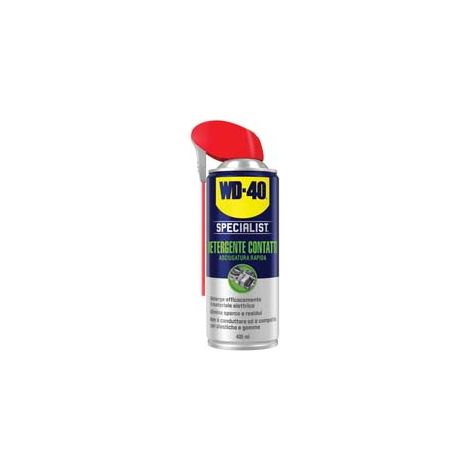 WD-40 SPECIALIST SPRAY DETERGENTE CONTATTI- - ml.400 - 2 pezzi WD40