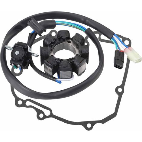 Magneto repair kit for Honda CRF250 / CRF250R (2004–2009) (2-piece)  Stator coil + paper gasket  Repair kit for off-road motorcycle generators--DTEKGAZ