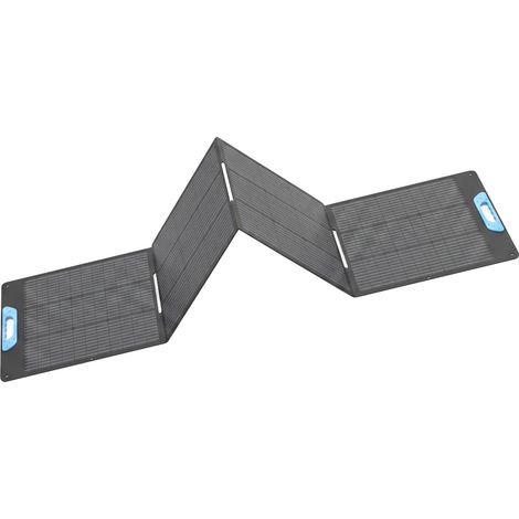 Pannello solare, alta efficienza, design portatile, blu (1/2)