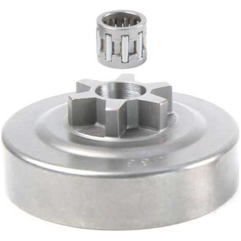 Pignon étoile pour tronçonneuse Husqvarna Jonsered Partner Poulan 3/8"LP 6 dents (1/4)