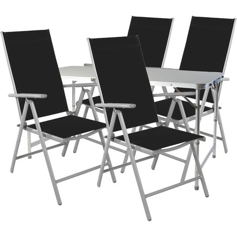 5-teiliges Campingmöbel Set 120x60x58/70cm-MMC330872+4xMMC5000S (1/3)
