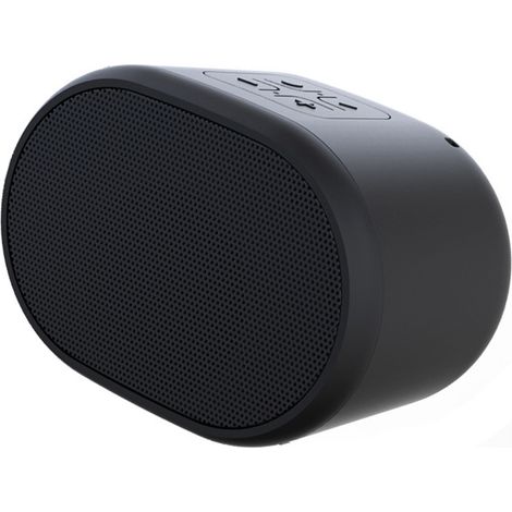 Enceinte Bluetooth portable avec son stéréo et basses profondes, compatible carte mémoire, clé USB et entrée auxiliaire. Enceinte Bluetooth sans fil avec cordon. (1/5)