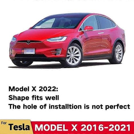 Schmutzfänger für Tesla Model X 2016-2023 (2017, 2019, 2018, 2016) – Spritzschutz, Kotflügel, Schmutzfänger vorne und hinten – Autozubehör – für Model X 2016 (1/5)