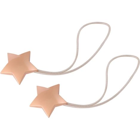 2 embrasses magnétiques étoiles – sans perçage, décoration intérieure/bureau (1/2)