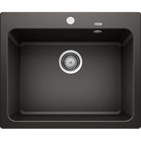 Blanco Naya 6 - Silgranitspüle, 62x51 cm, Schwarz 525941