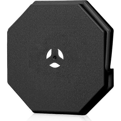 Kit de fixation pour revêtement de vinyle avec boîte électrique intégréeplaque de montage verticale pour lampe de bardage130110006001noir (1/5)