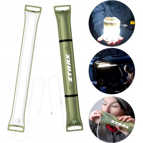 Lanterne de camping gonflable à LED USB