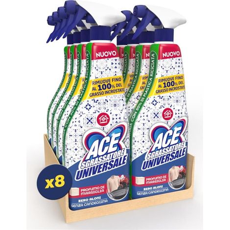 ACE 8 SPRAY SGRASSATORE UNIVERSALE 600ML MARSIGLIA (1/5)