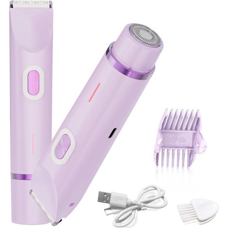 Rasoio elettrico da donna, rasoio elettrico 2 in 1, adatto per la rasatura delle gambe (1/5)