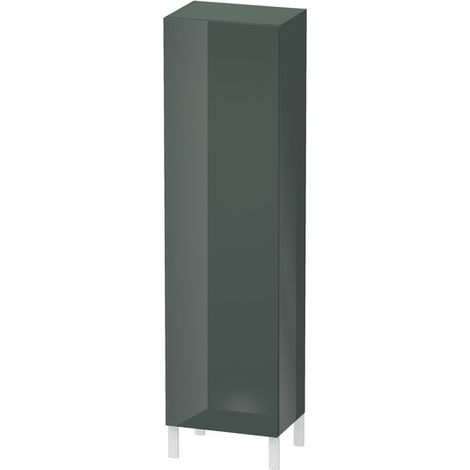 DU Hochschrank L-Cube 363x500x1760mm 1 Tür, TA re., dolomiti grey hochglanz (1/5)