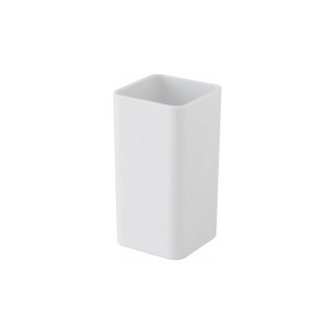 Portaspazzolino in Plastica Bianco Per bagno Moderno Star (1/3)