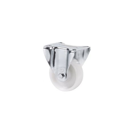 RUOTA FISSA TV NYLON 80 MM.Â 2-0024