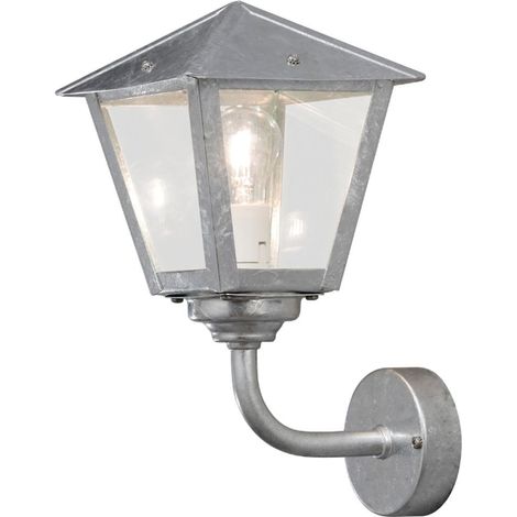 Konstsmide Benu Applique d'extérieur lanterne classique en acier galvanisé, IP23 (1/3)