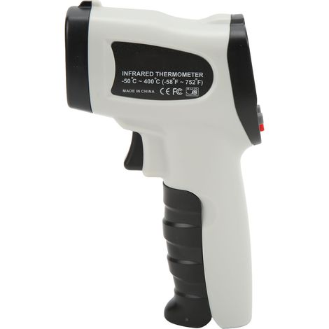 Tragbares Infrarot-Thermometer 327A, genaue Temperaturmessung, kompaktes, freihändiges Thermometer-Pistolengerät, hochpräzises Digitaldisplay, professionelles Diagnosegerät. (1/5)