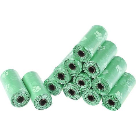 12 rouleaux de sacs à déjections canines (1/3)