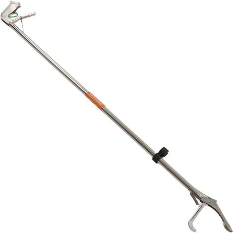 Eosnow Pince à serpent pliable, auto-verrouillable, en acier inoxydable, outil de manipulation solide et sûr pour attraper des reptiles (1/5)